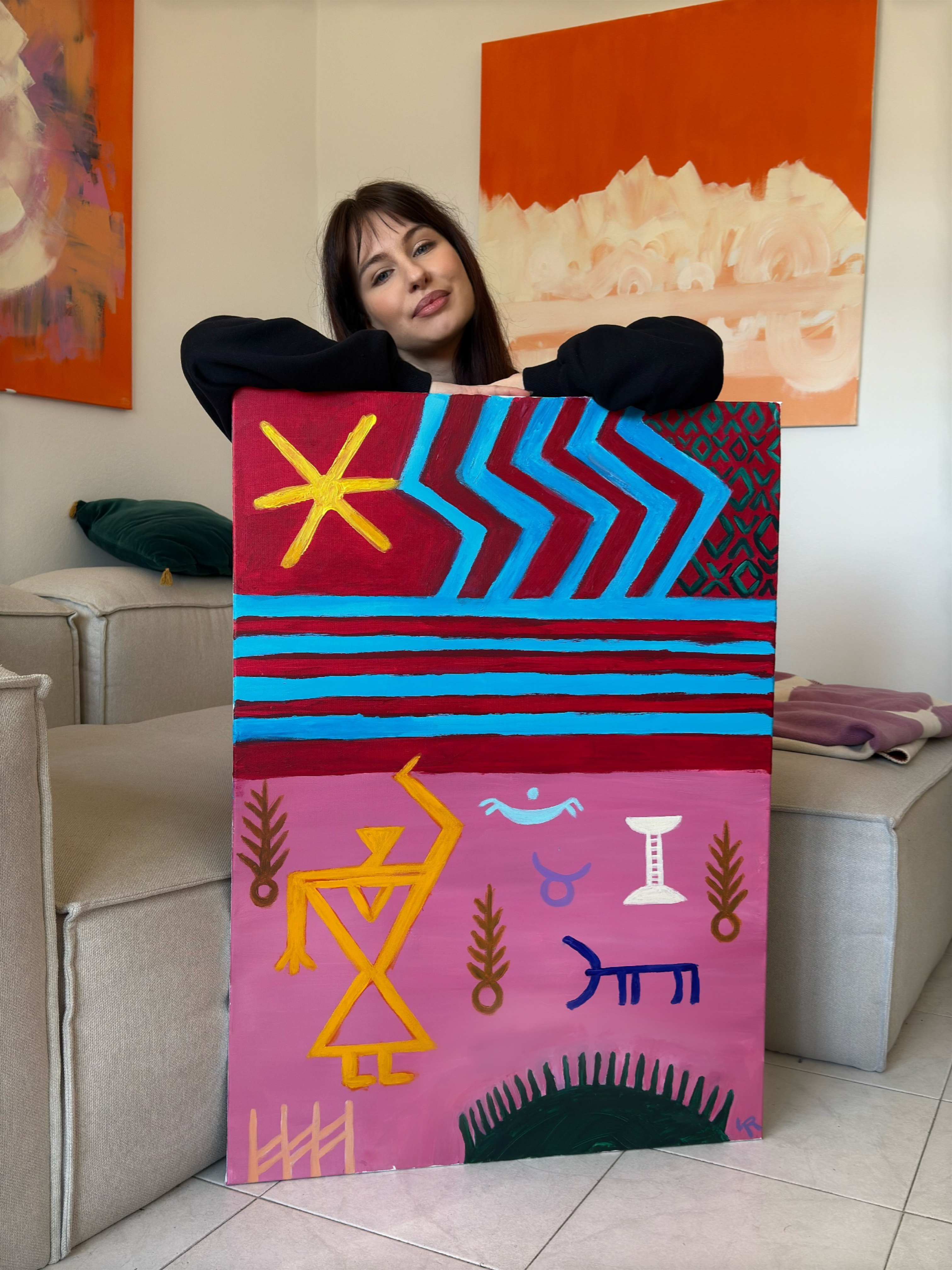 Portrait of Daryna Romanchenko, who works in the Artist style (Milan, Italy) Photo 3 of 4.